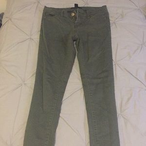 Forever 21 jeggings, Hunter green